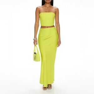 Cin Cin Cupid Bustier & Maxi Skirt Set NWT Size Small